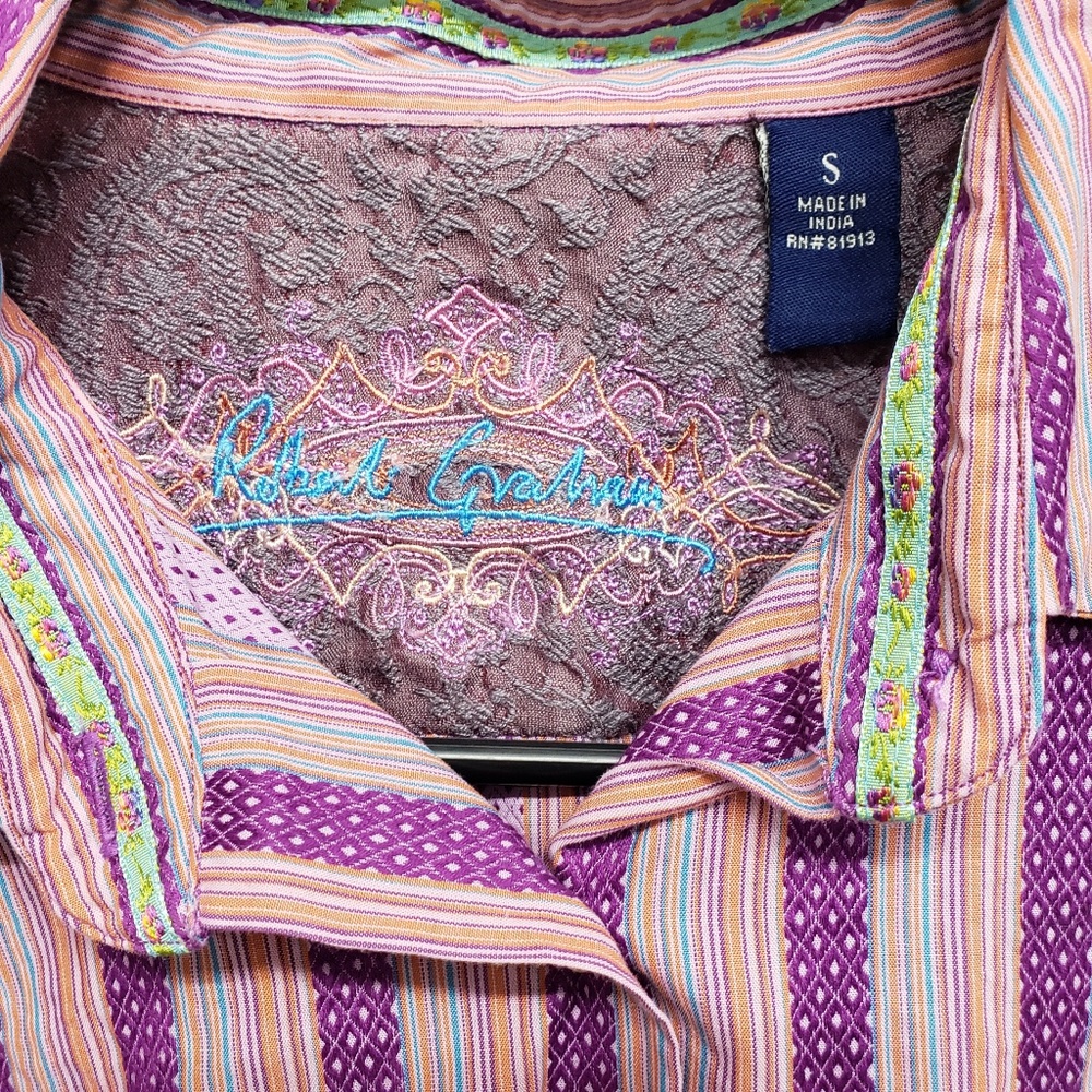 Robert Graham Stripped Button Down - image 4